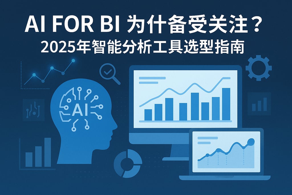 AI For BI为什么备受关注？2025年智能分析工具选型指南